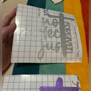 Not Perfect Just Forgiven Vinyl Decal ✨